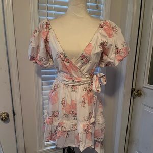 Zelle Loveshackfancy bow dress sz 4